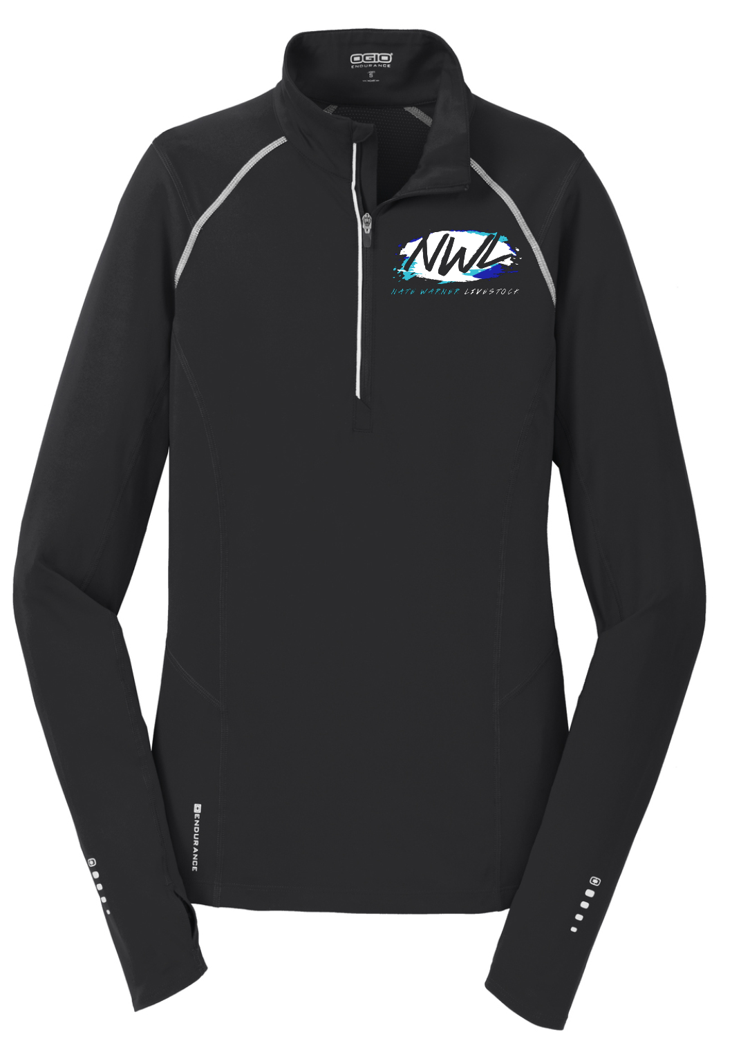 Nate Warner Livestock Ogio Ladies Nexus 1/4 Zip