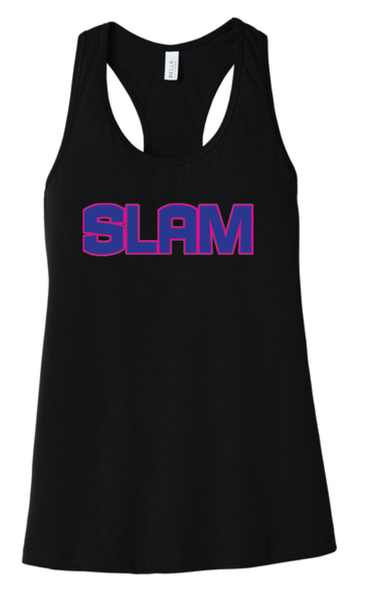 Slam Softball Raceberback Tank Top