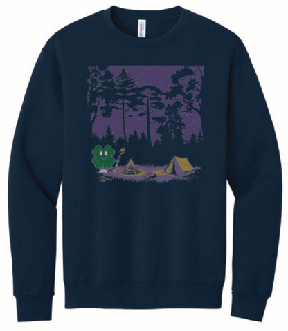 4-H Halloween Campout Crewneck Sweatshirt