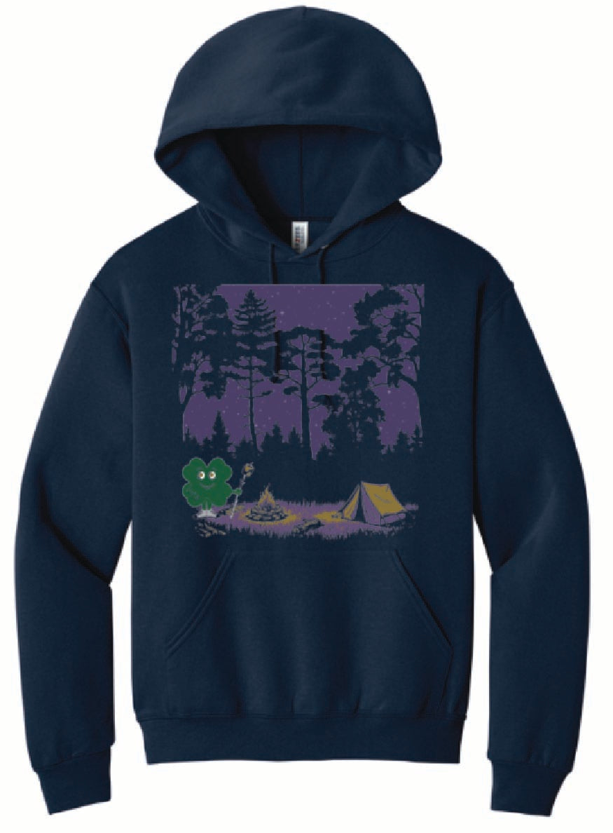 4-H Halloween Campout Hooded Sweatshirt