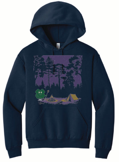 4-H Halloween Campout Hooded Sweatshirt