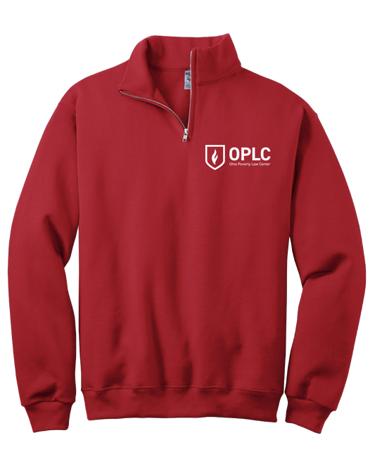 OPLC 1/4 Zip Pull Over - Red