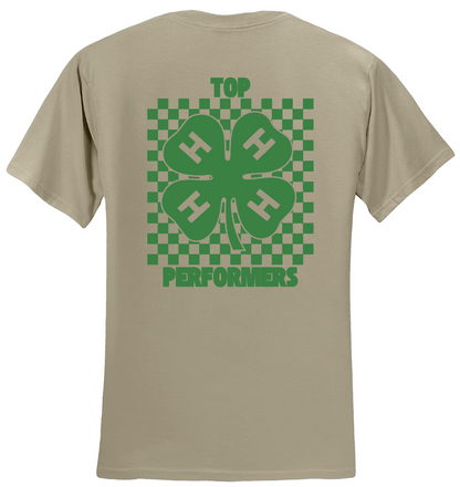 Top Performers Checkered T-Shirt