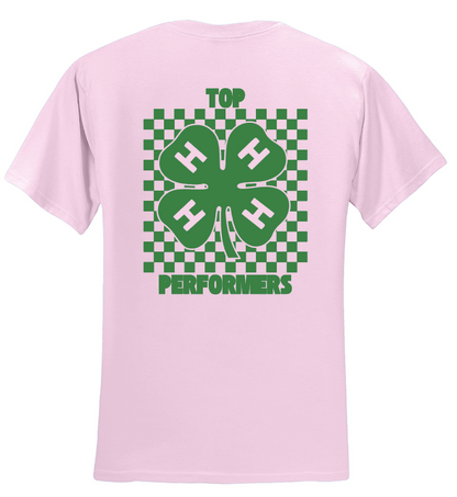 Top Performers Checkered T-Shirt