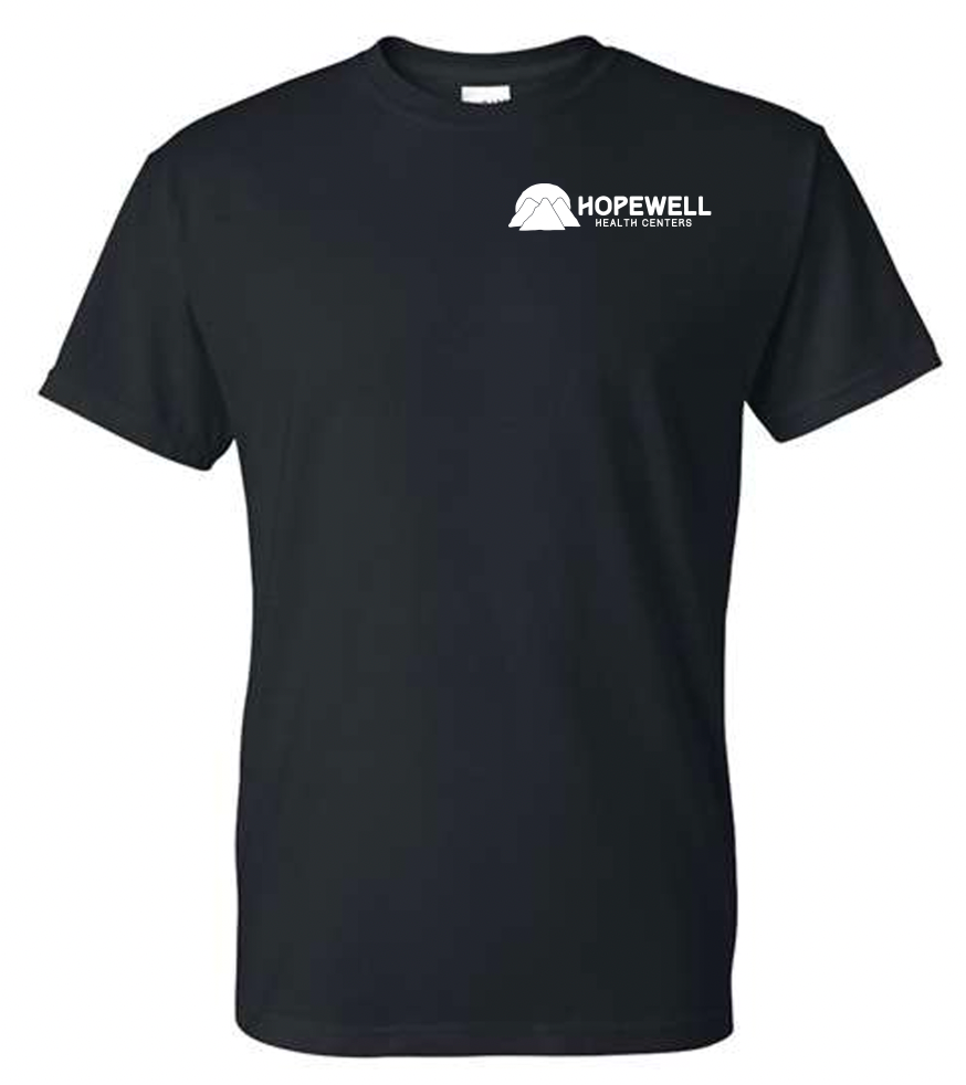 Left Chest Logo - Hopewell Health T-Shirts