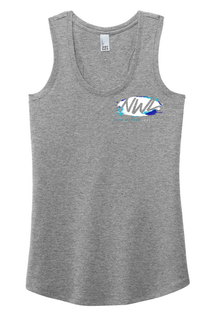 Nate Warner Livestock Tri-Blend Racerback Tank