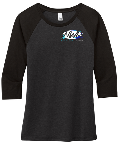 Nate Warner Livestock Tri-Blend 3/4 Sleeve Raglan