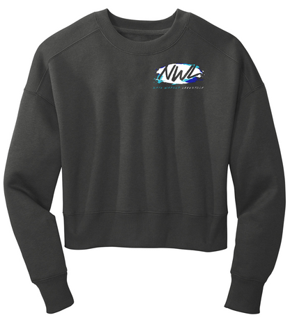 Nate Warner Livestock Women’s Perfect Weight® Fleece Cropped Crew