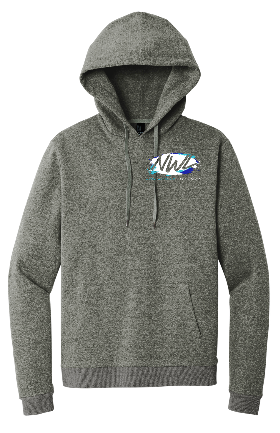 Nate Warner Livestock Tri-Blend Hooded Sweatshirt