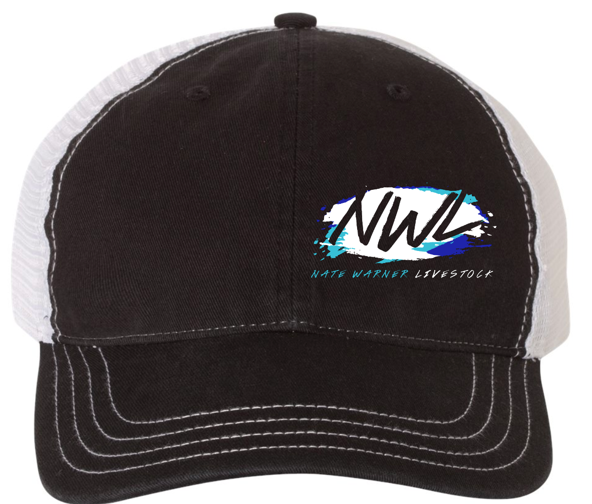 Nate Warner Livestock Garment Washed Trucker Hat