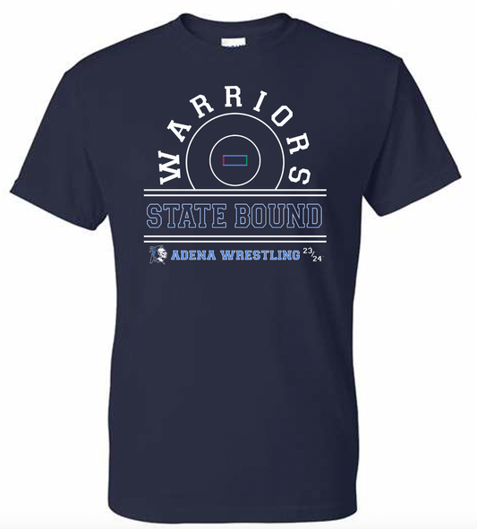 Adena Wrestling State Bound T-Shirts