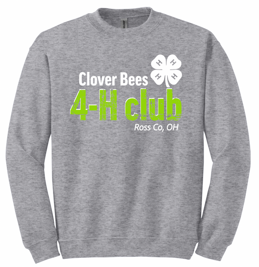 Clover Bees 4-H Crewneck Sweatshirt