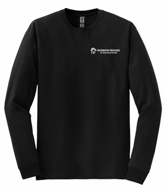 Left Chest Logo - Integrated Services Housing Long Sleeve T-Shirt