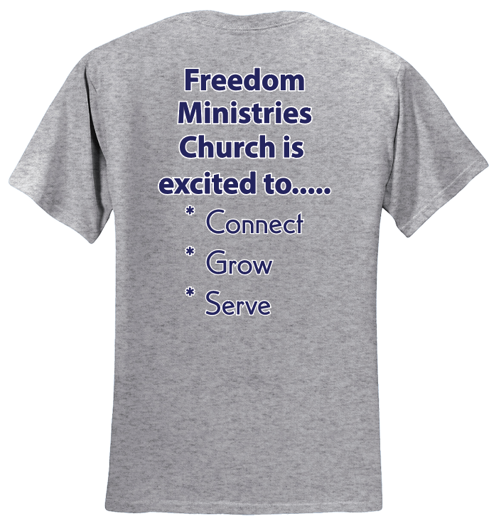 Freedom Ministries Connect T- Shirt