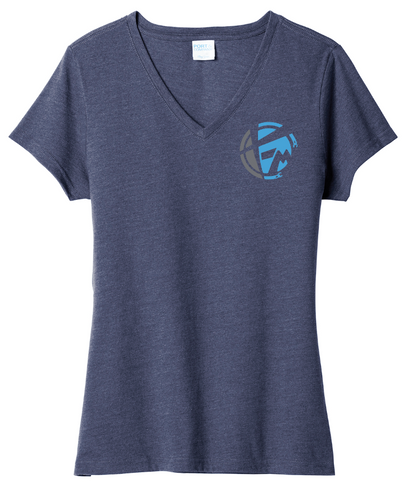 Freedom Ministries Come Find Out Ladies V-Neck T- Shirt