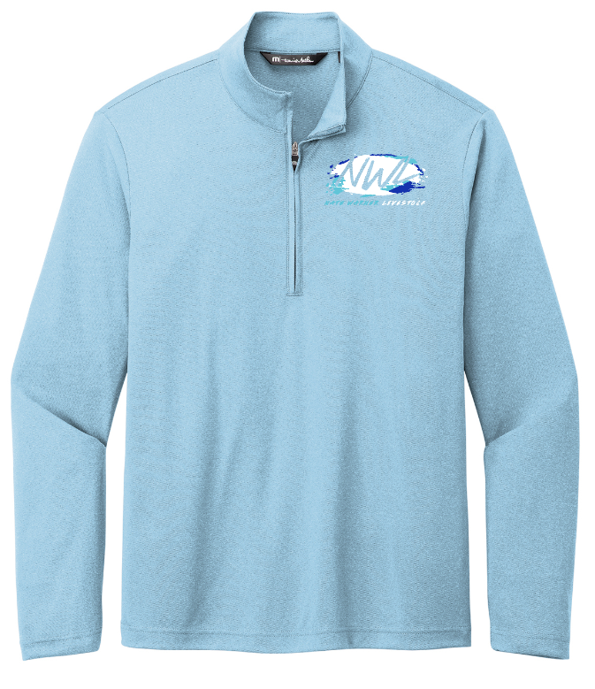 Nate Warner Livestock TravisMathew Coto Performance 1/4 Zip
