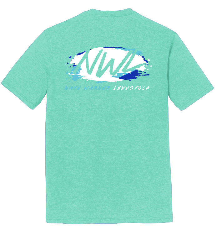 Nate Warner Livestock Tri-Blend T-Shirt