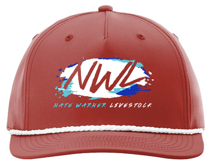 Nate Warner Livestock Richardson 5-Panel classic Rope Snapback Cap