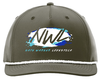 Nate Warner Livestock Richardson 5-Panel classic Rope Snapback Cap