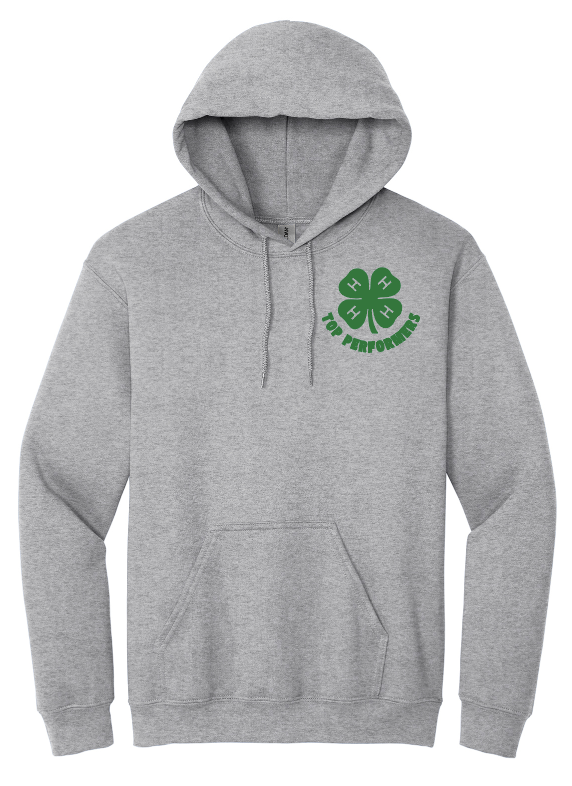 Top Performers Checkered Hooded Sweatshirt