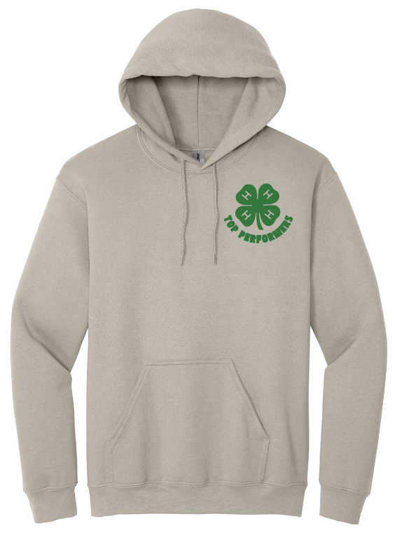 Top Performers Checkered Hooded Sweatshirt