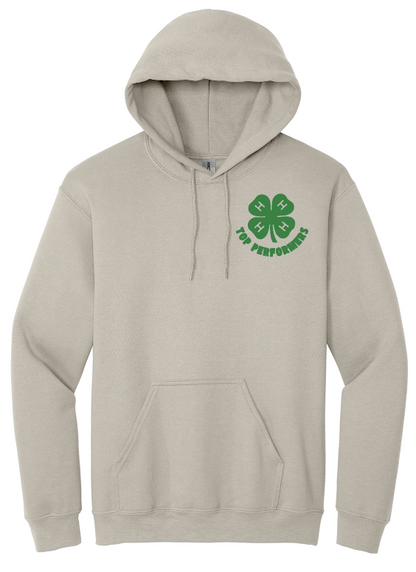 Top Performers Checkered Hooded Sweatshirt