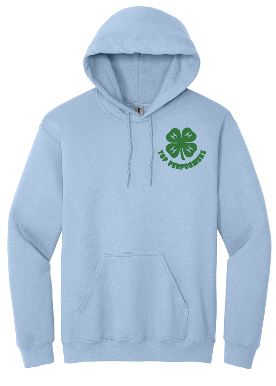 Top Performers Checkered Hooded Sweatshirt