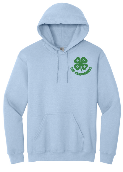 Top Performers Checkered Hooded Sweatshirt