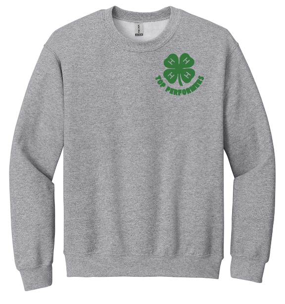 Top Performers 4-H Checkered Crewneck Sweatshirt