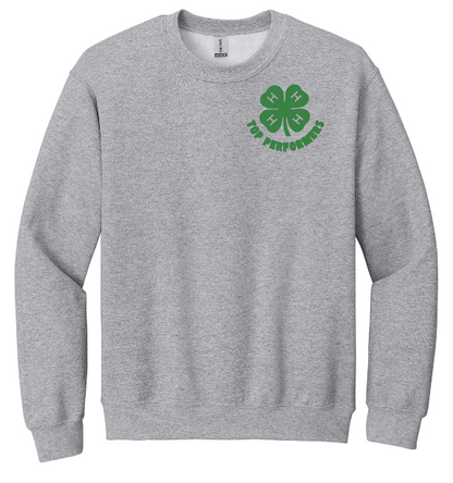Top Performers 4-H Checkered Crewneck Sweatshirt