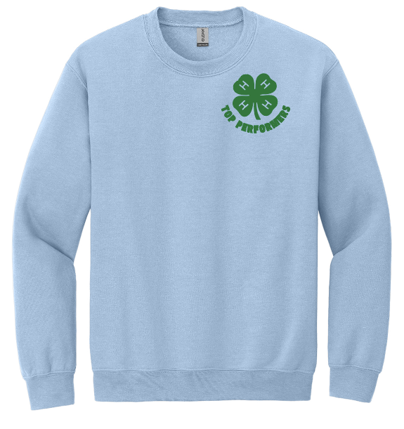 Top Performers 4-H Checkered Crewneck Sweatshirt