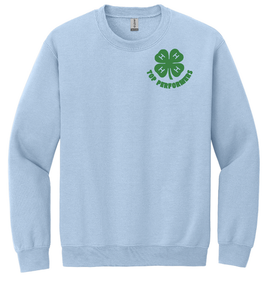 Top Performers 4-H Peace, Love, 4-H Crewneck Sweatshirt