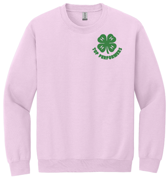 Top Performers 4-H Checkered Crewneck Sweatshirt
