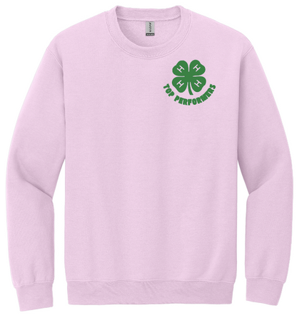Top Performers 4-H Checkered Crewneck Sweatshirt