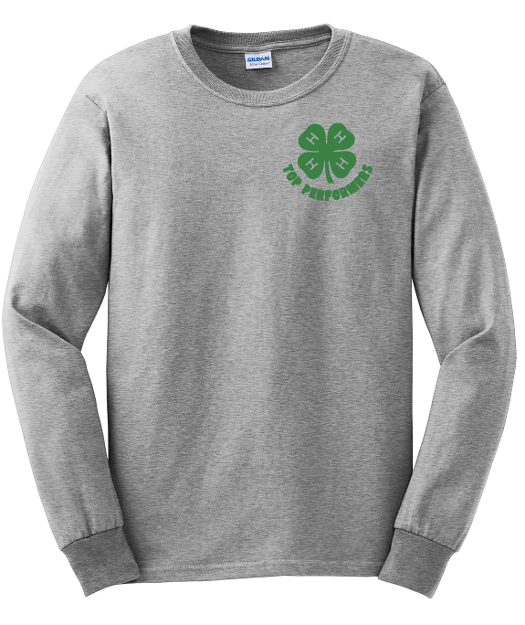 Top Performers 4-H Checkered Long Sleeve T-Shirt