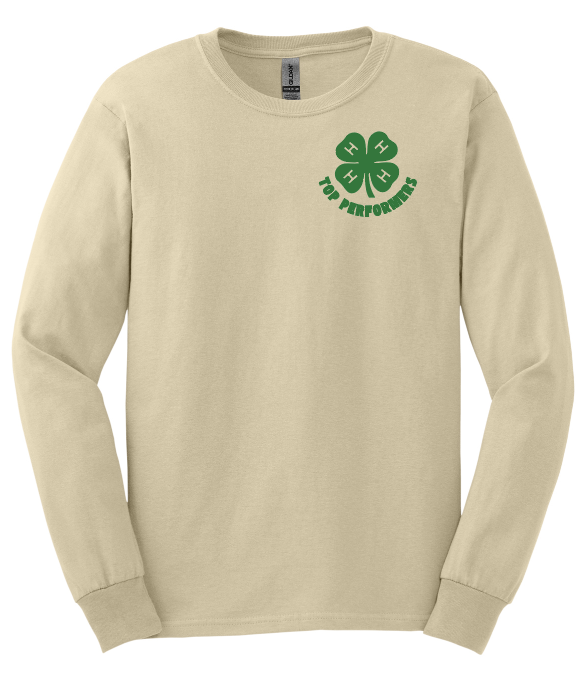 Top Performers 4-H Checkered Long Sleeve T-Shirt