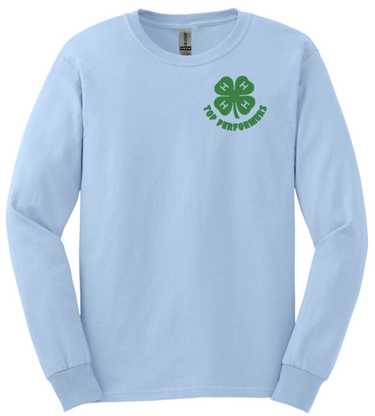 Top Performers 4-H Checkered Long Sleeve T-Shirt