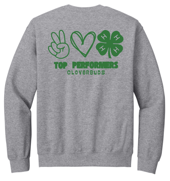 Top Performers 4-H Peace, Love, 4-H Long Sleeve T-Shirt