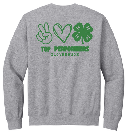 Top Performers 4-H Peace, Love, 4-H Long Sleeve T-Shirt