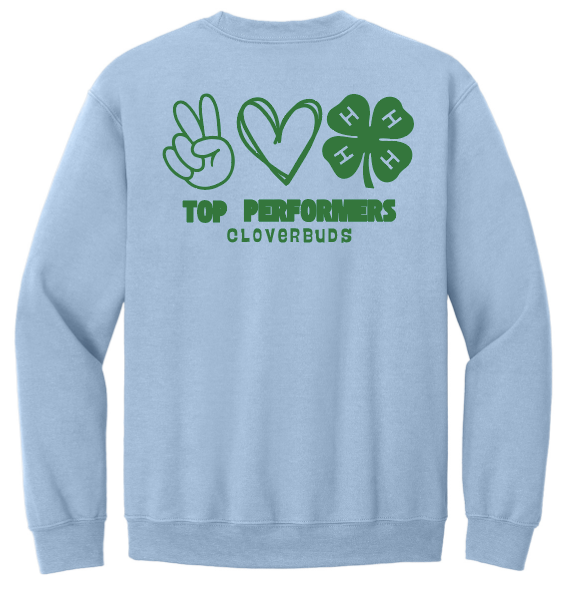 Top Performers 4-H Peace, Love, 4-H Long Sleeve T-Shirt