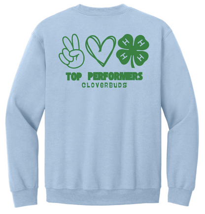 Top Performers 4-H Peace, Love, 4-H Long Sleeve T-Shirt