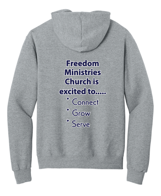 Freedom Ministries Connect Full Zip Hooded Sweatshirt