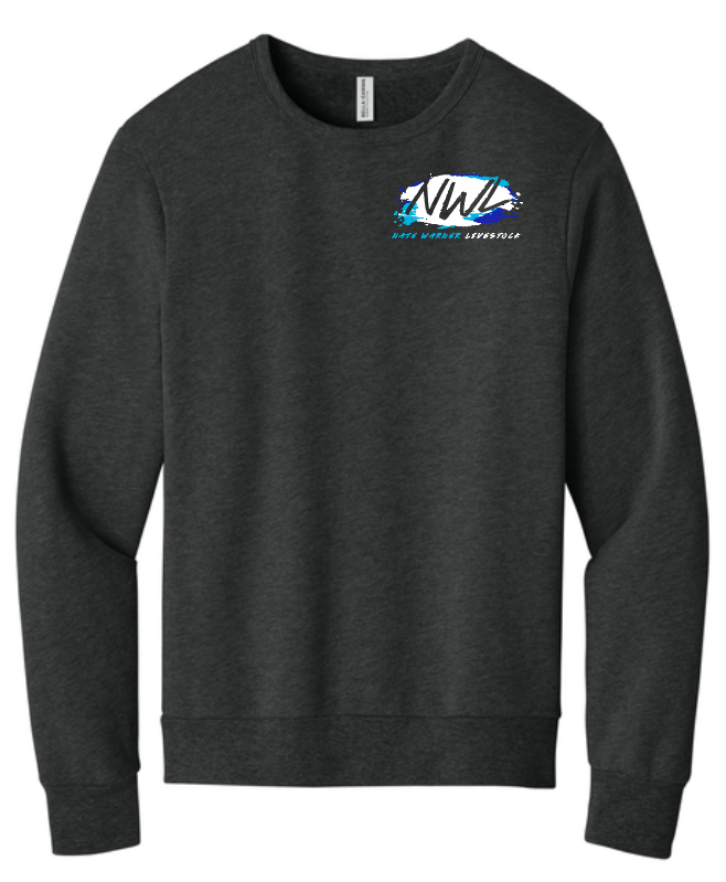 Nate Warner Livestock BELLA+CANVAS® Unisex Sponge Fleece Classic Crewneck Sweatshirt
