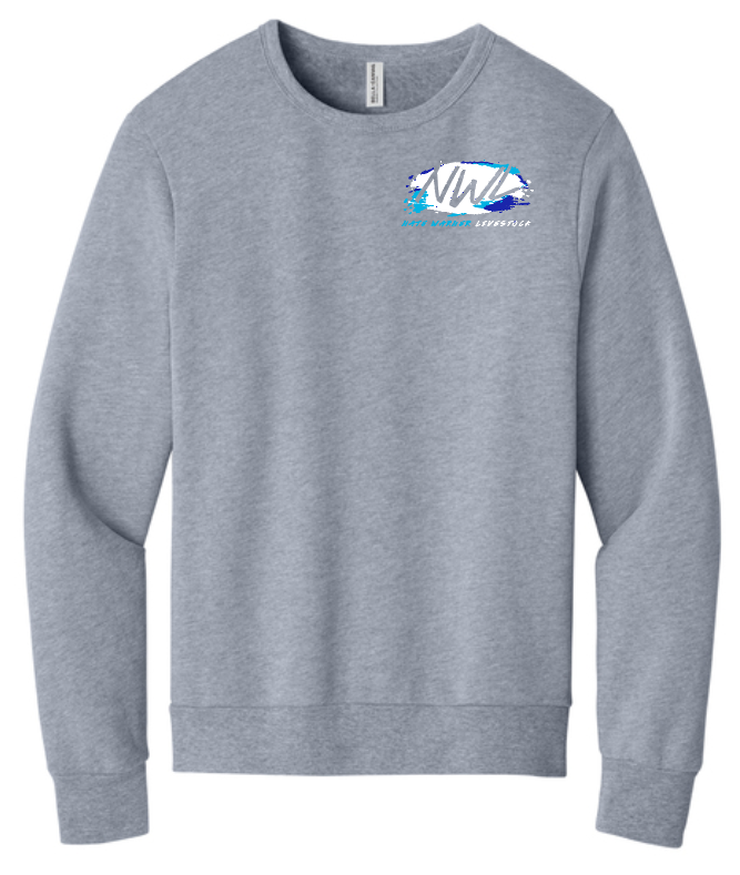 Nate Warner Livestock BELLA+CANVAS® Unisex Sponge Fleece Classic Crewneck Sweatshirt