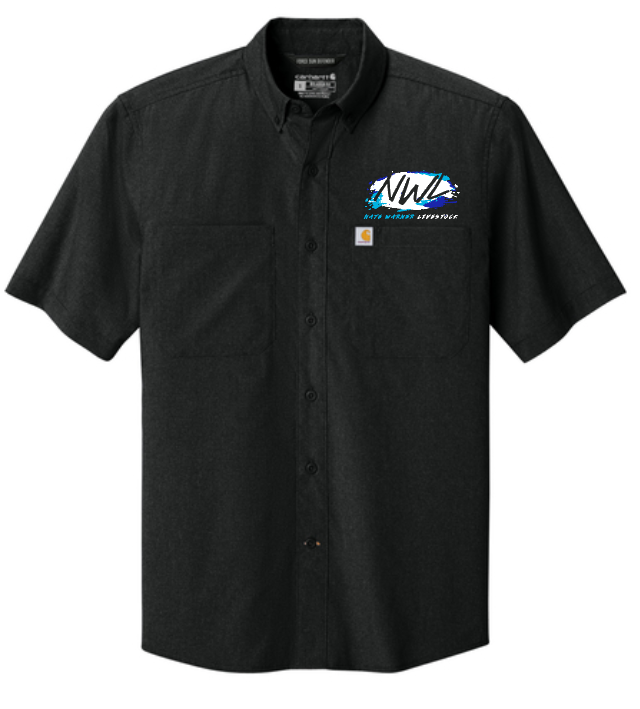 Nate Warner Livestock Carhartt Force® Sun Defender™ Short Sleeve Shirt