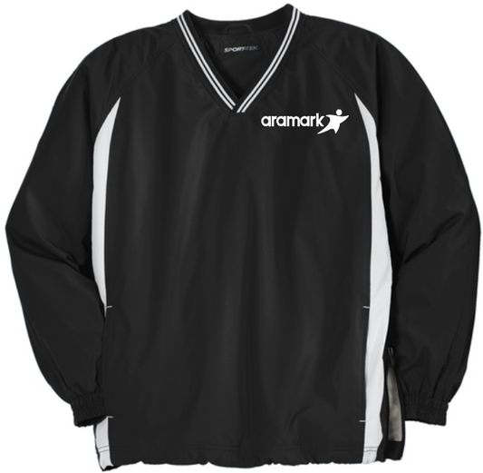Aramark V-Neck Raglan Wind Shirt