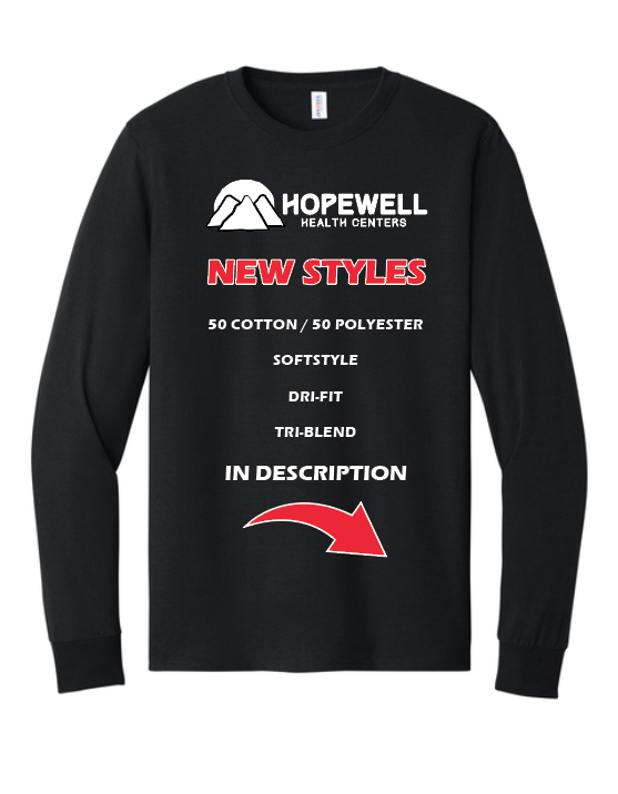 Hopewell Health Long Sleeve T-Shirt's