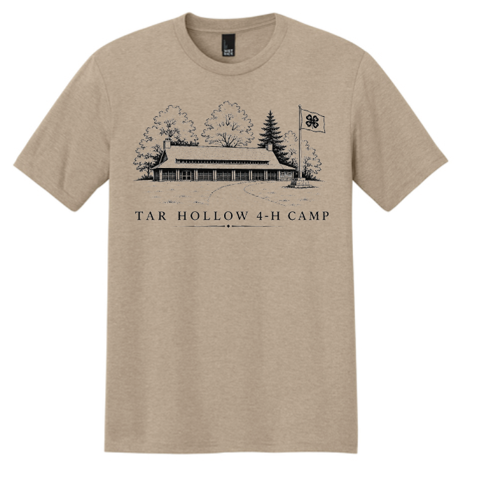 Tar Hollow 4H Camp Tri-Blend Shirt