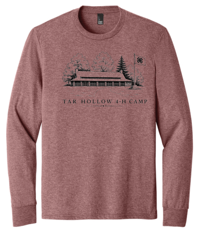 Tar Hollow 4H Camp Tri-Blend Long Sleeve T-Shirt