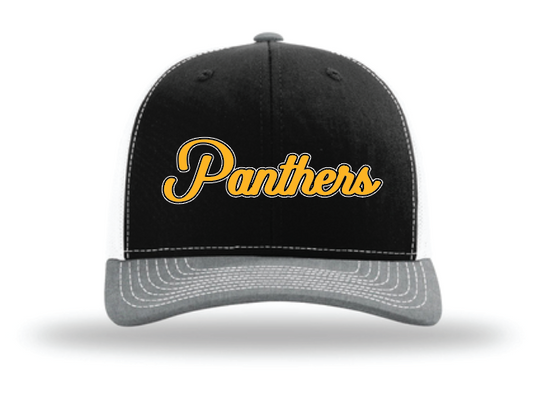Panthers Richardson Trucker Hat - 3D Embroidered